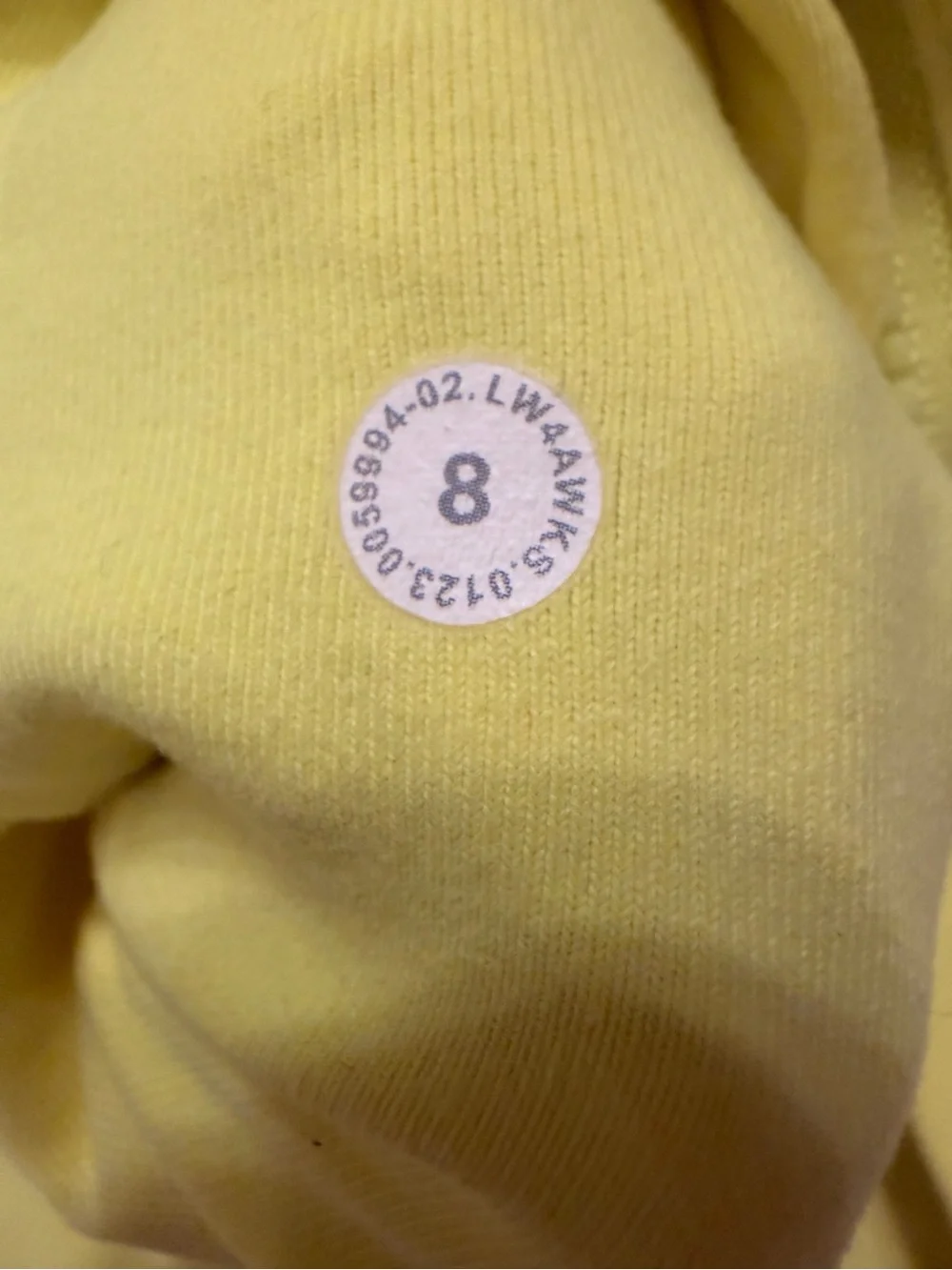 Lululemon Define Jacket Luon Electric Lemon Yellow Size 8